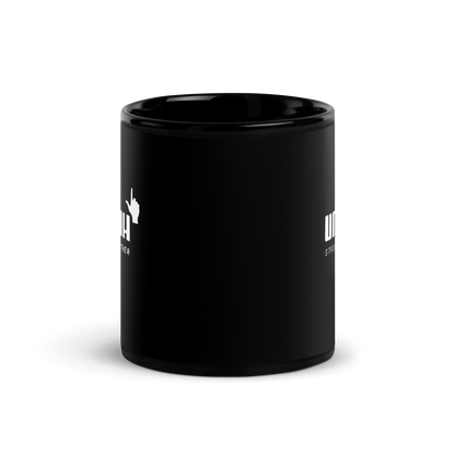 MUG Glossy Black - UMMAH (w/ Emblem)