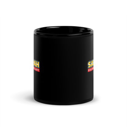 MUG Glossy Black - SADAQAH CALAMITY REPELLANT