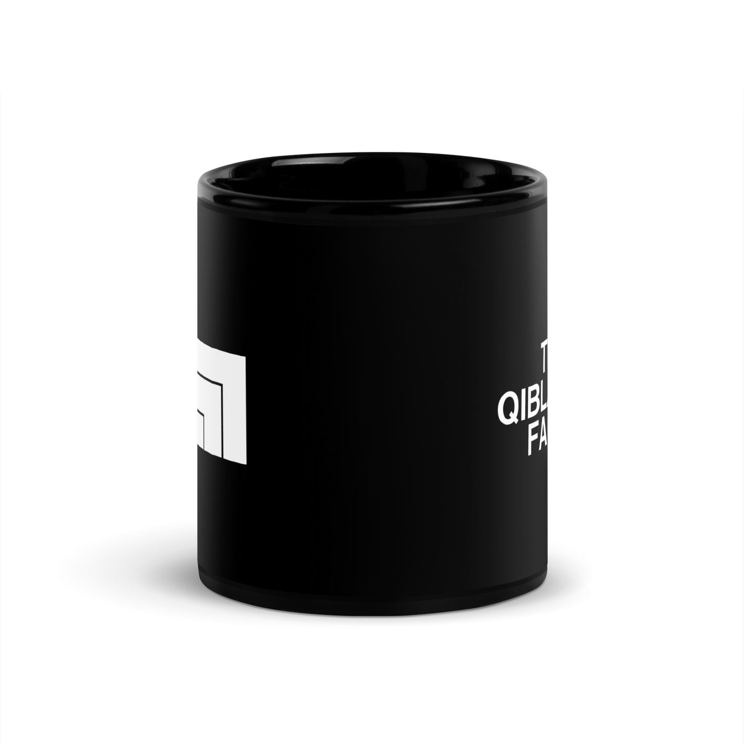 MUG Glossy Black - THE QIBLAH FACE