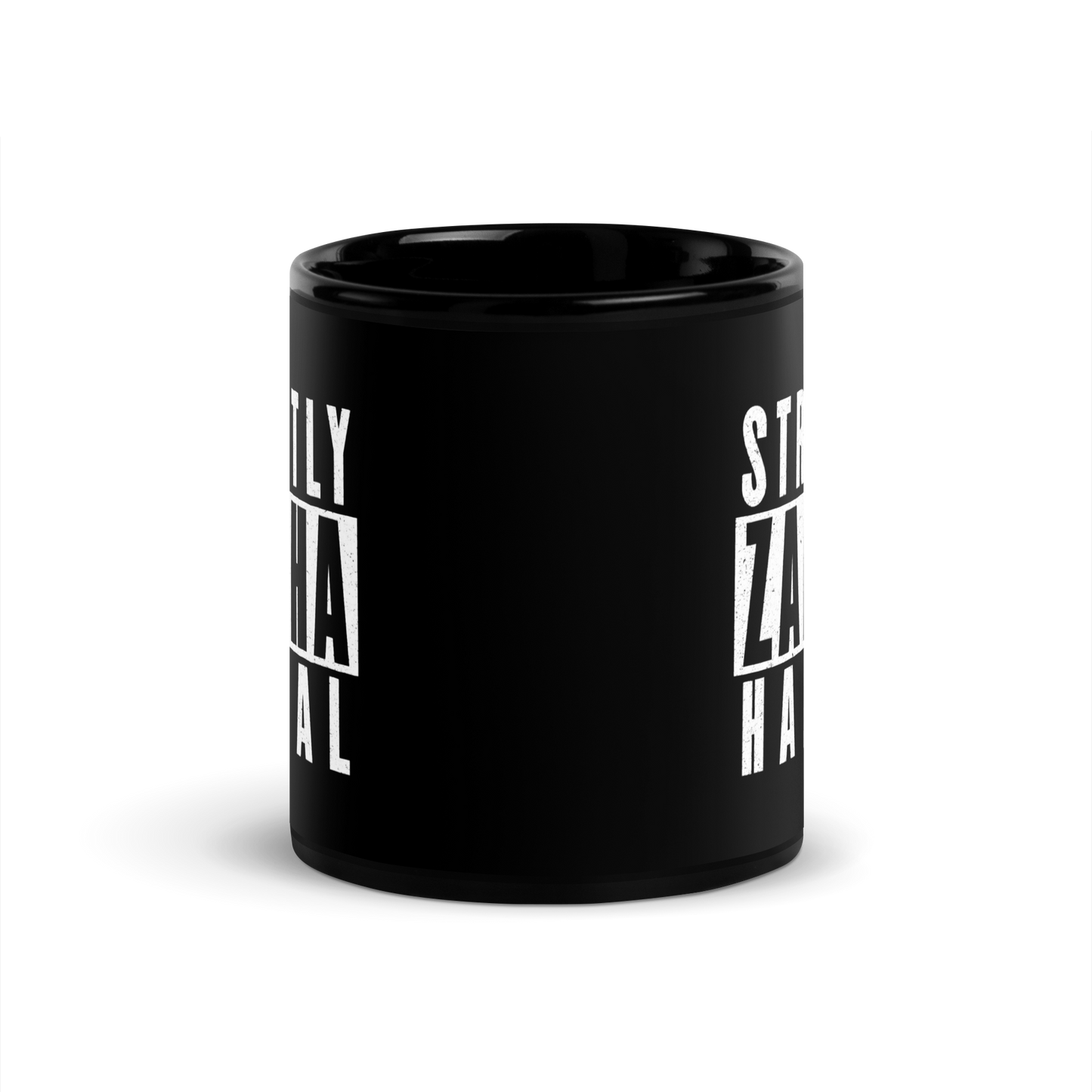 MUG Glossy Black - STRICTLY ZABIHA HALAAL