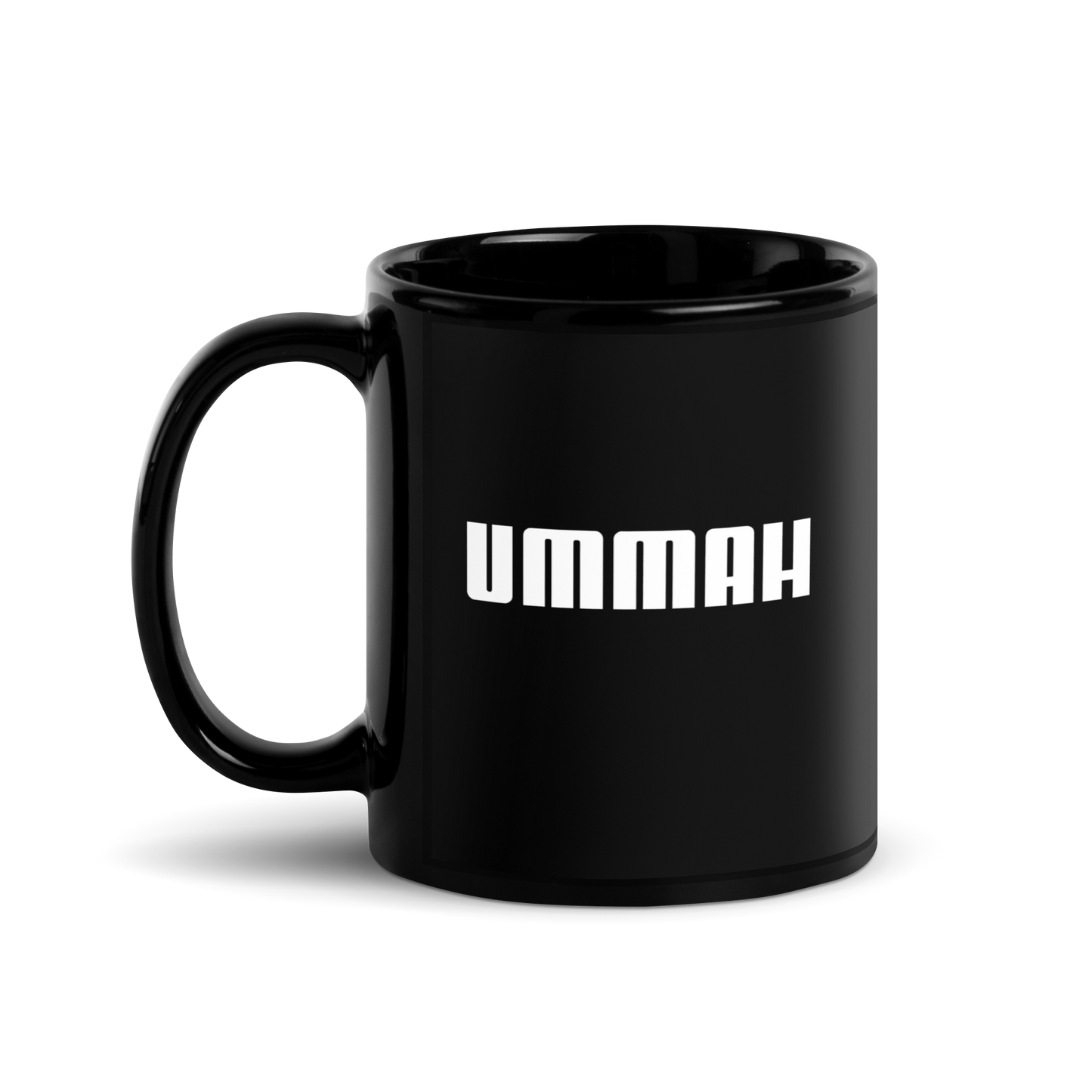 MUG Glossy Black - UMMAH