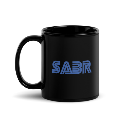 MUG Glossy Black - SABR Genesis - Blue