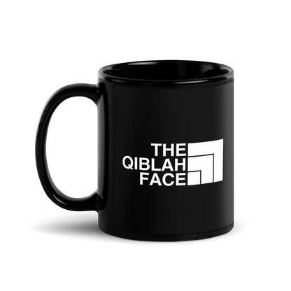 MUG Glossy Black - THE QIBLAH FACE