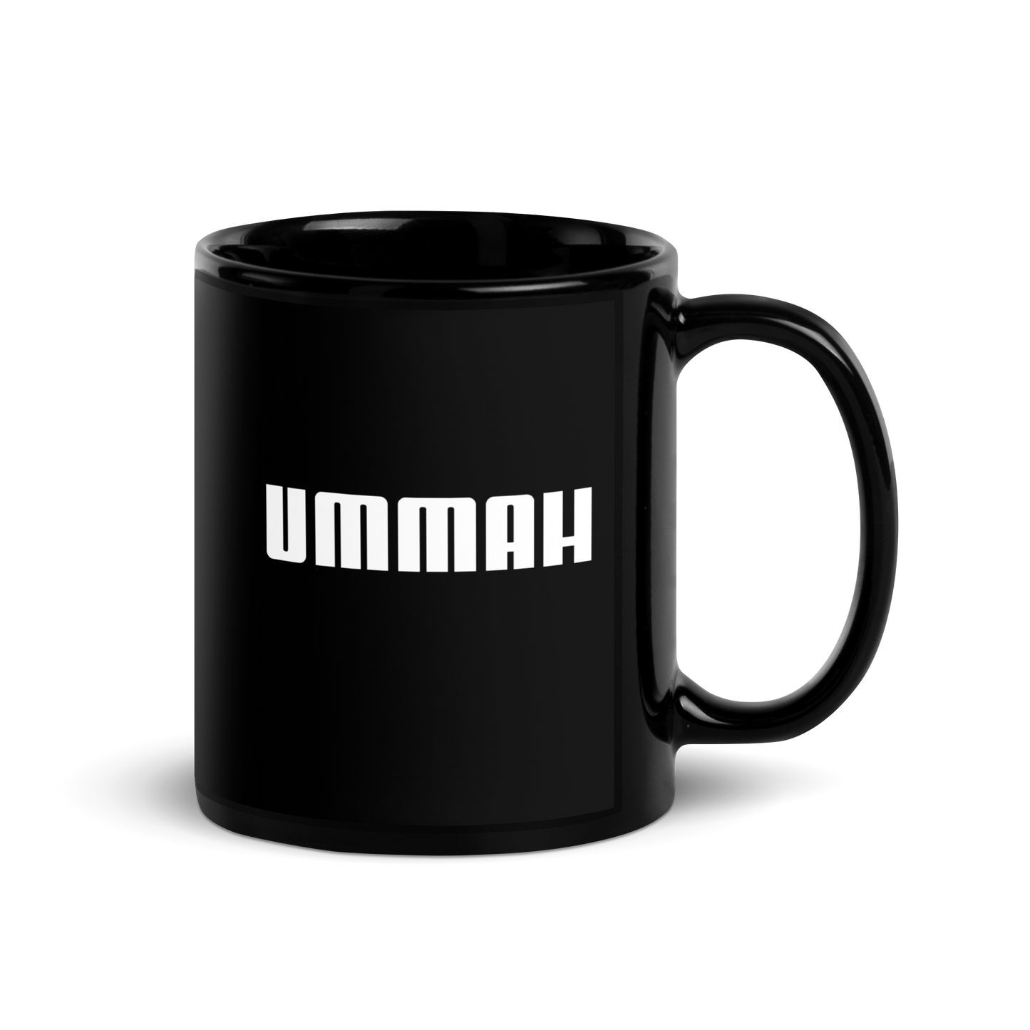 MUG Glossy Black - UMMAH