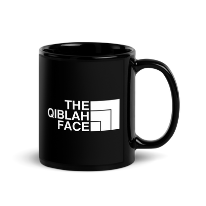 MUG Glossy Black - THE QIBLAH FACE