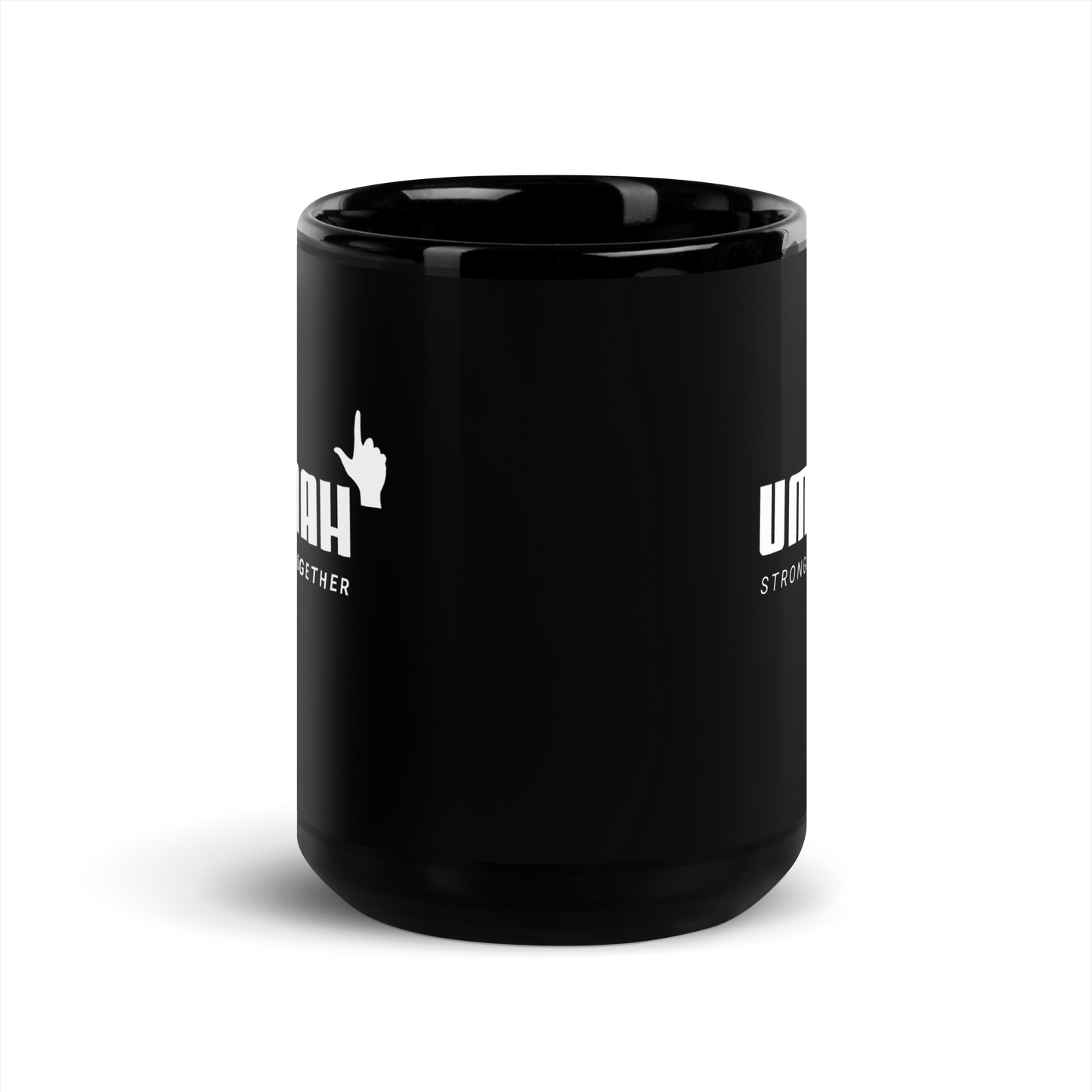 MUG Glossy Black - UMMAH (w/ Emblem)