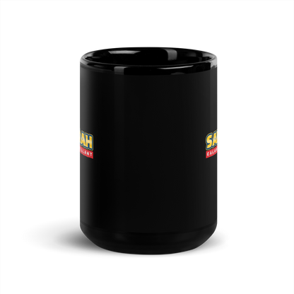 MUG Glossy Black - SADAQAH CALAMITY REPELLANT