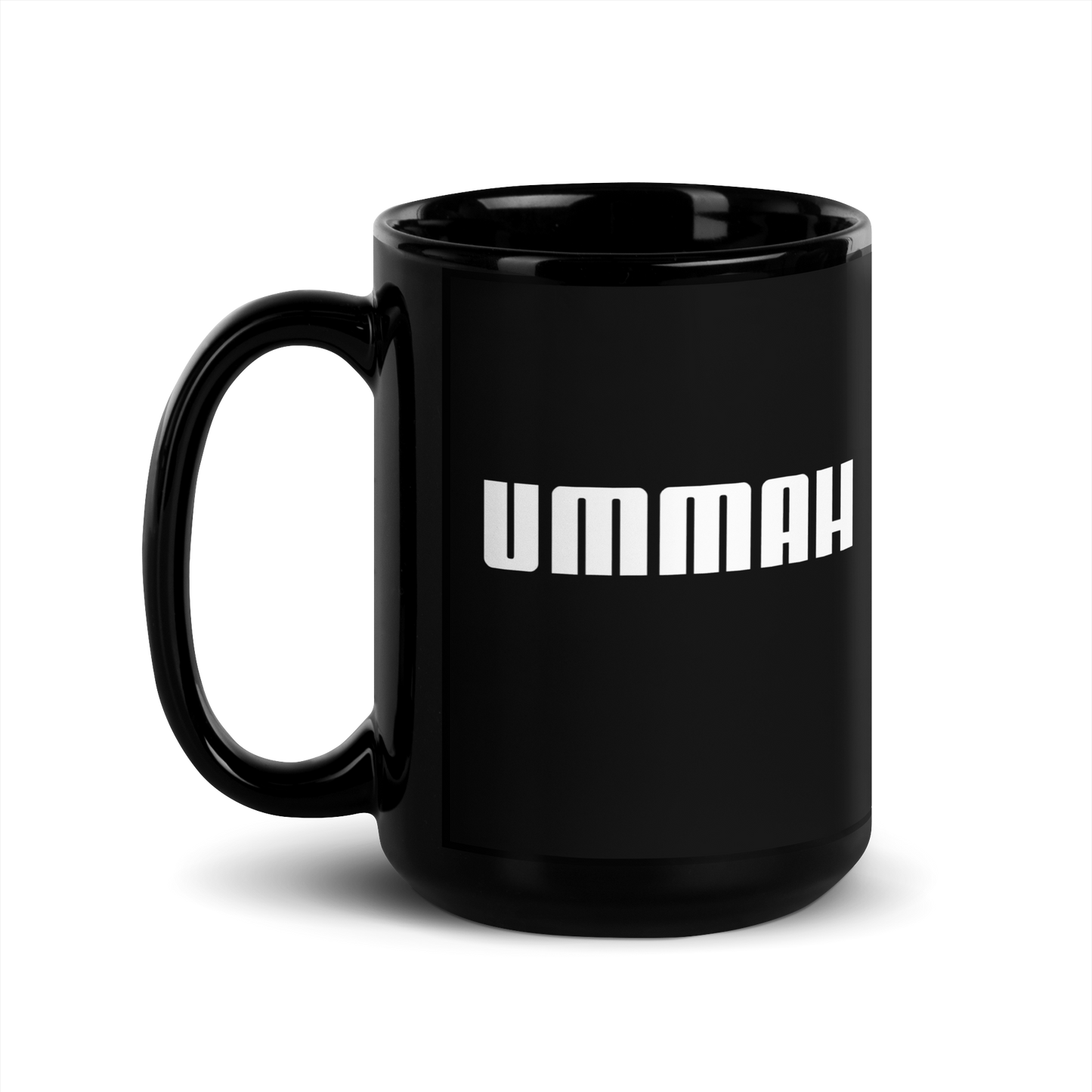 MUG Glossy Black - UMMAH