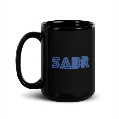 MUG Glossy Black - SABR Genesis - Blue