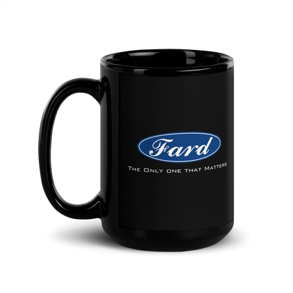 MUG Glossy Black - FARD - White