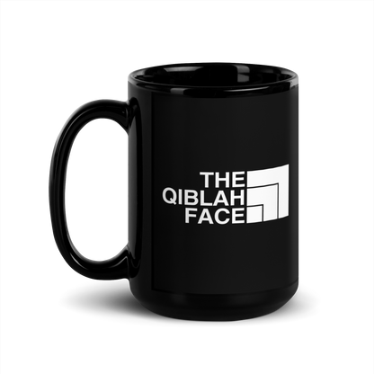 MUG Glossy Black - THE QIBLAH FACE