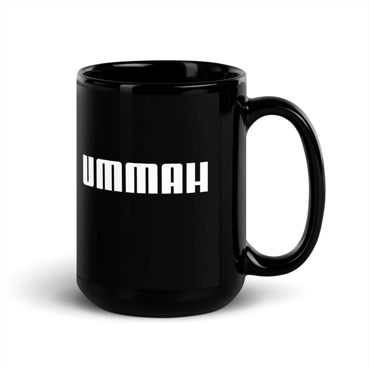 MUG Glossy Black - UMMAH