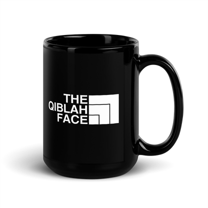 MUG Glossy Black - THE QIBLAH FACE