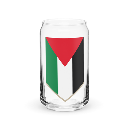 CAN Shaped Glass - PALESTINE
