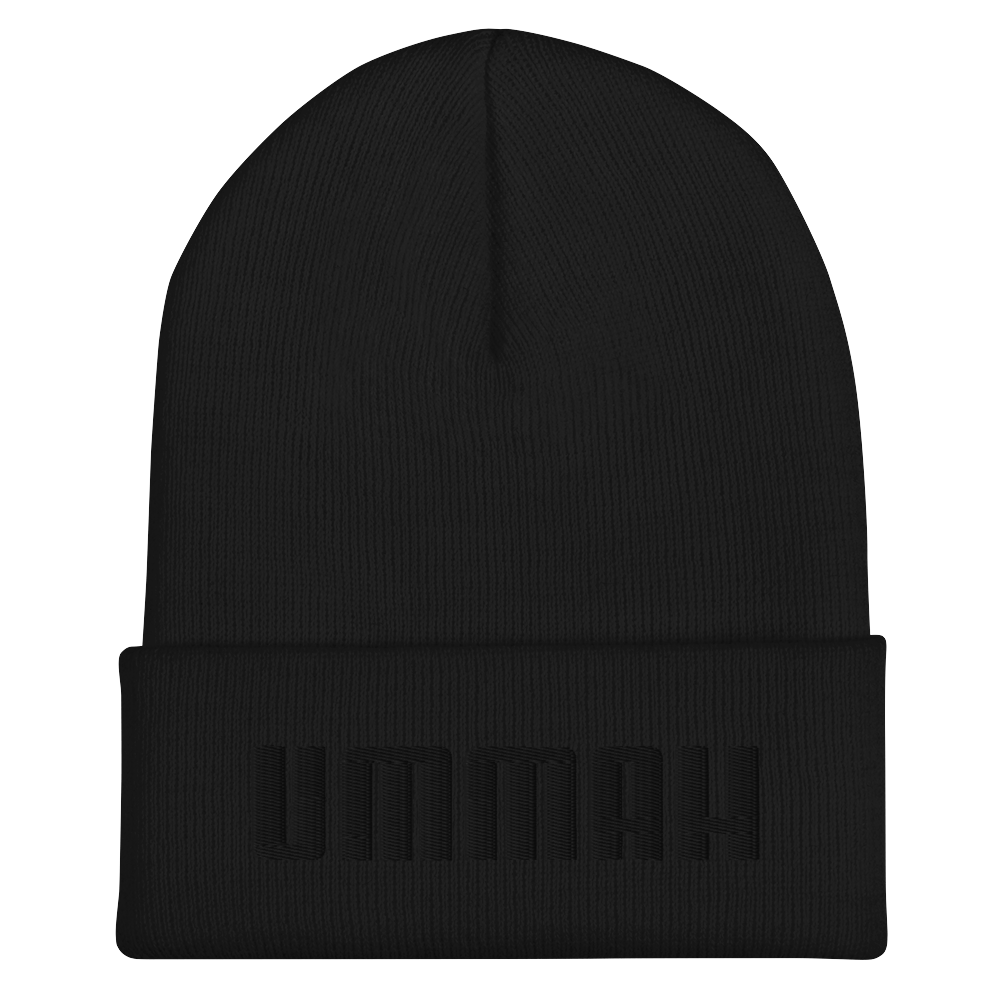 CAP Cuffed Beanie - UMMAH - Black