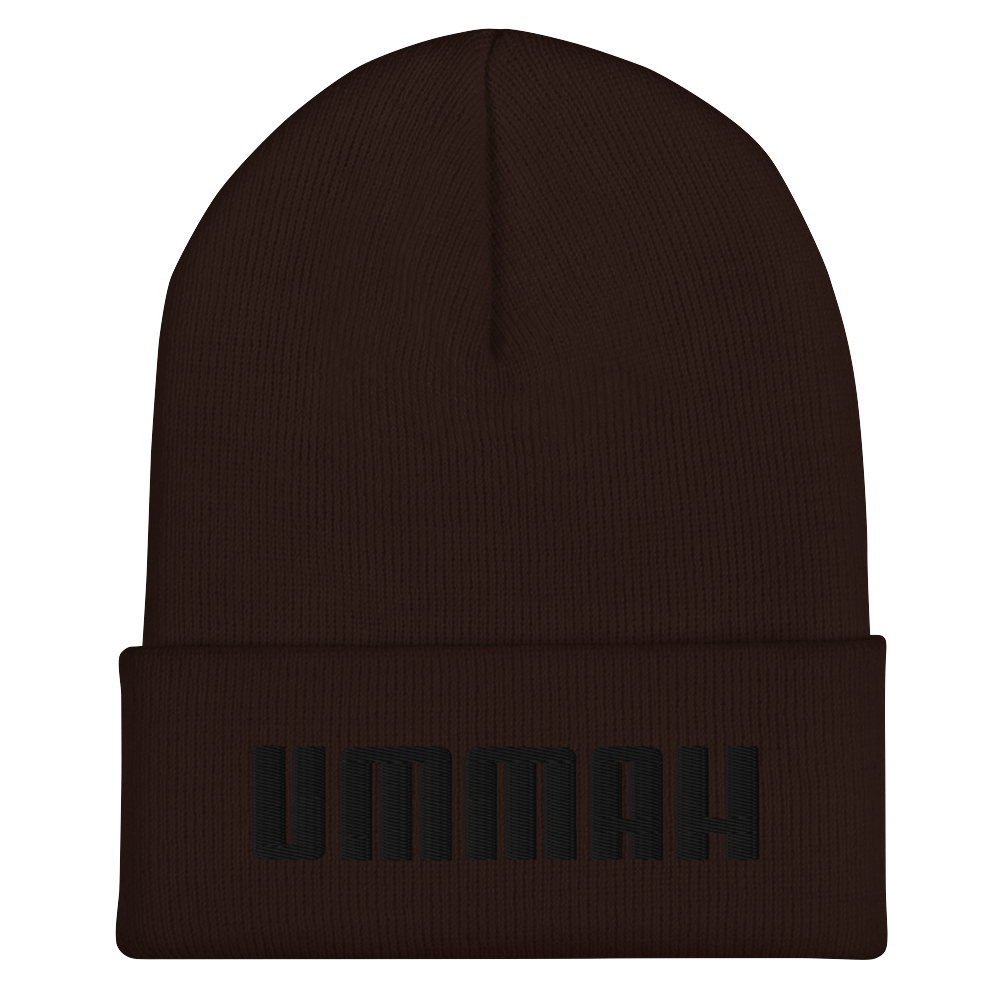 CAP Cuffed Beanie - UMMAH - Black