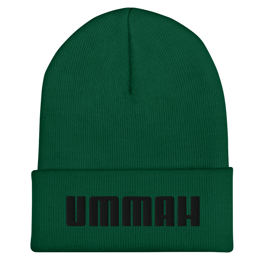 CAP Cuffed Beanie - UMMAH - Black