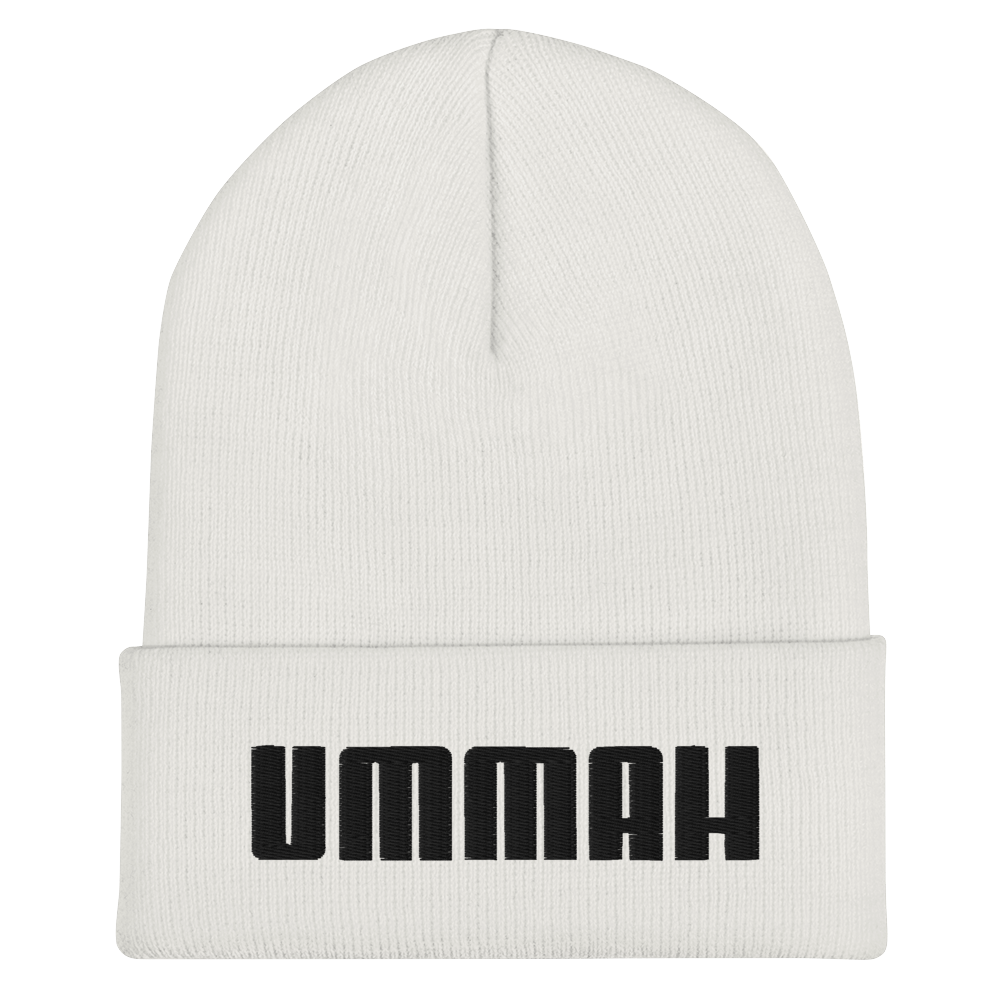 CAP Cuffed Beanie - UMMAH - Black