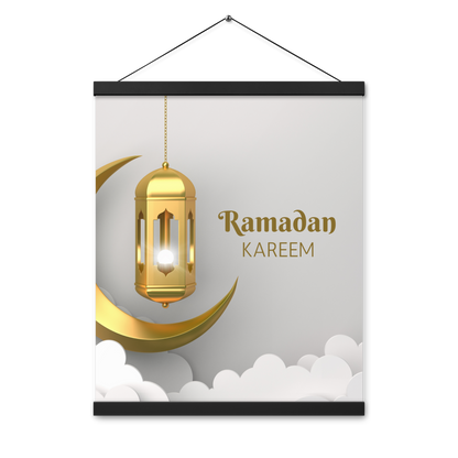 POSTER Hanger - RAMADĀN KAREEM - Clouds (16" X 20")