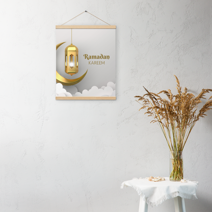 POSTER Hanger - RAMADĀN KAREEM - Clouds (16" X 20")