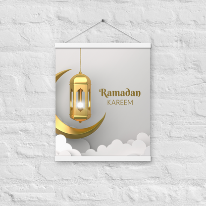 POSTER Hanger - RAMADĀN KAREEM - Clouds (16" X 20")