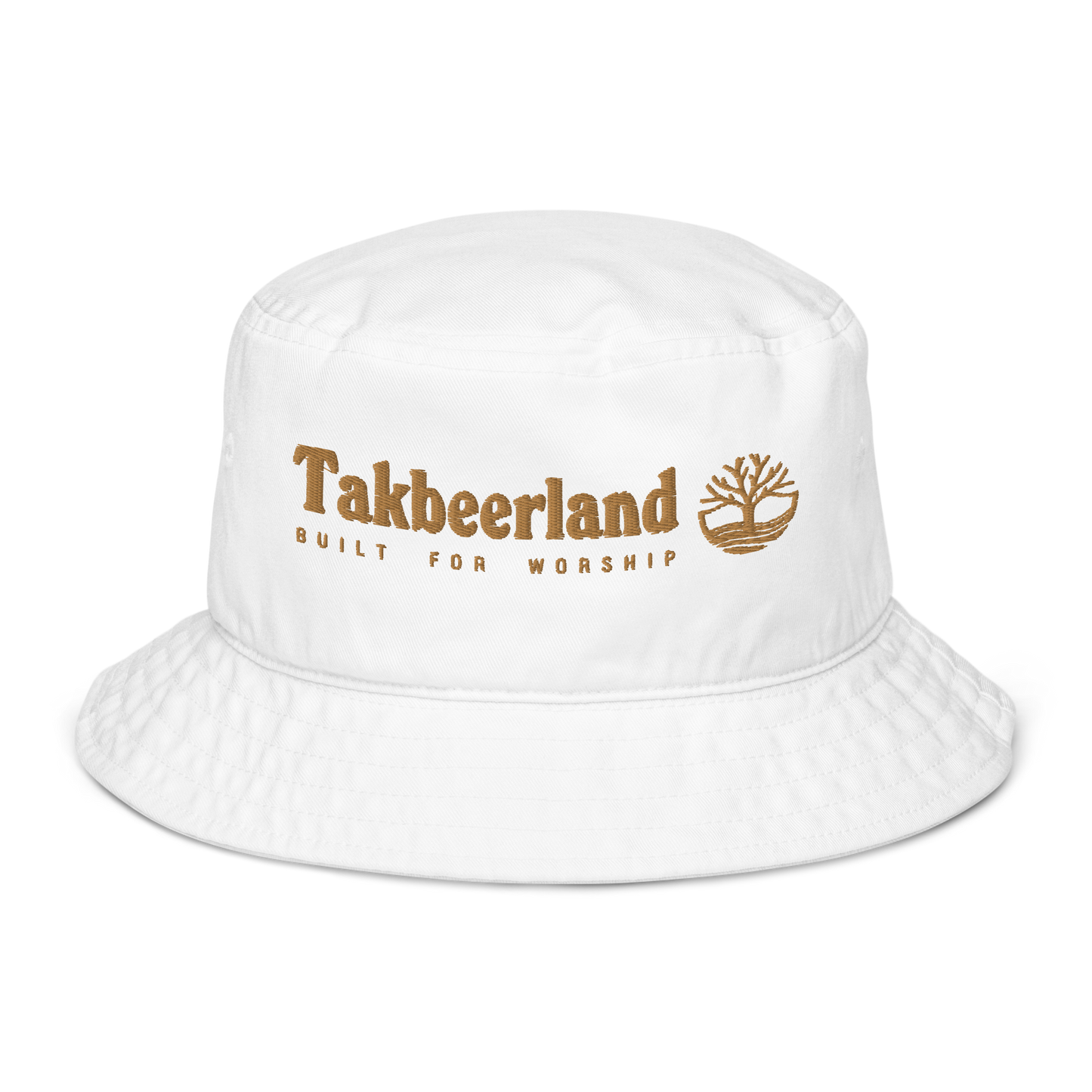 HAT Bucket Style - TAKBEERLAND (Gold)
