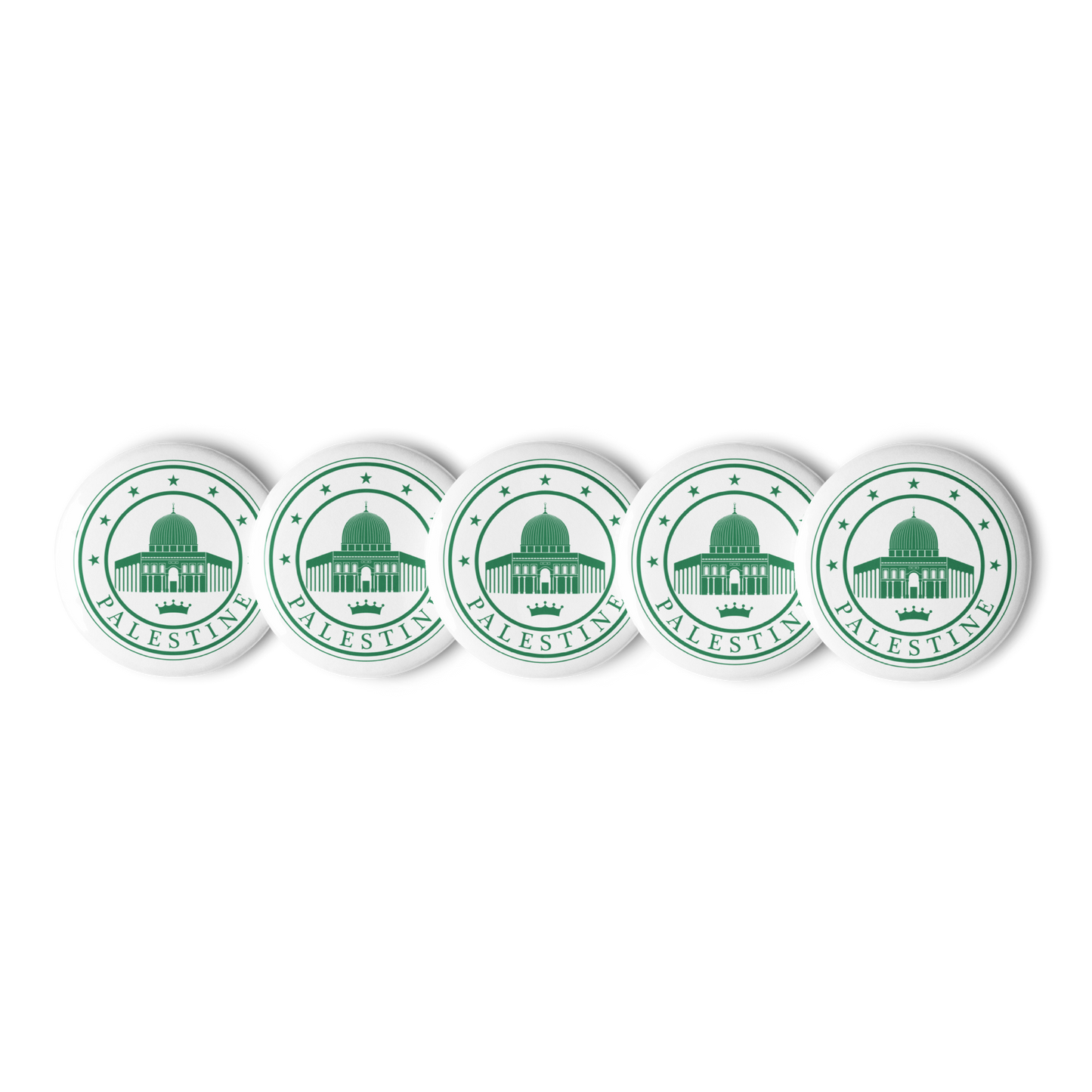 PIN Buttons (Set of 5) - PALESTINE