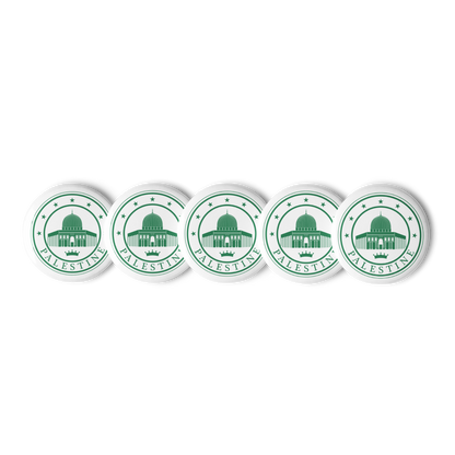 PIN Buttons (Set of 5) - PALESTINE