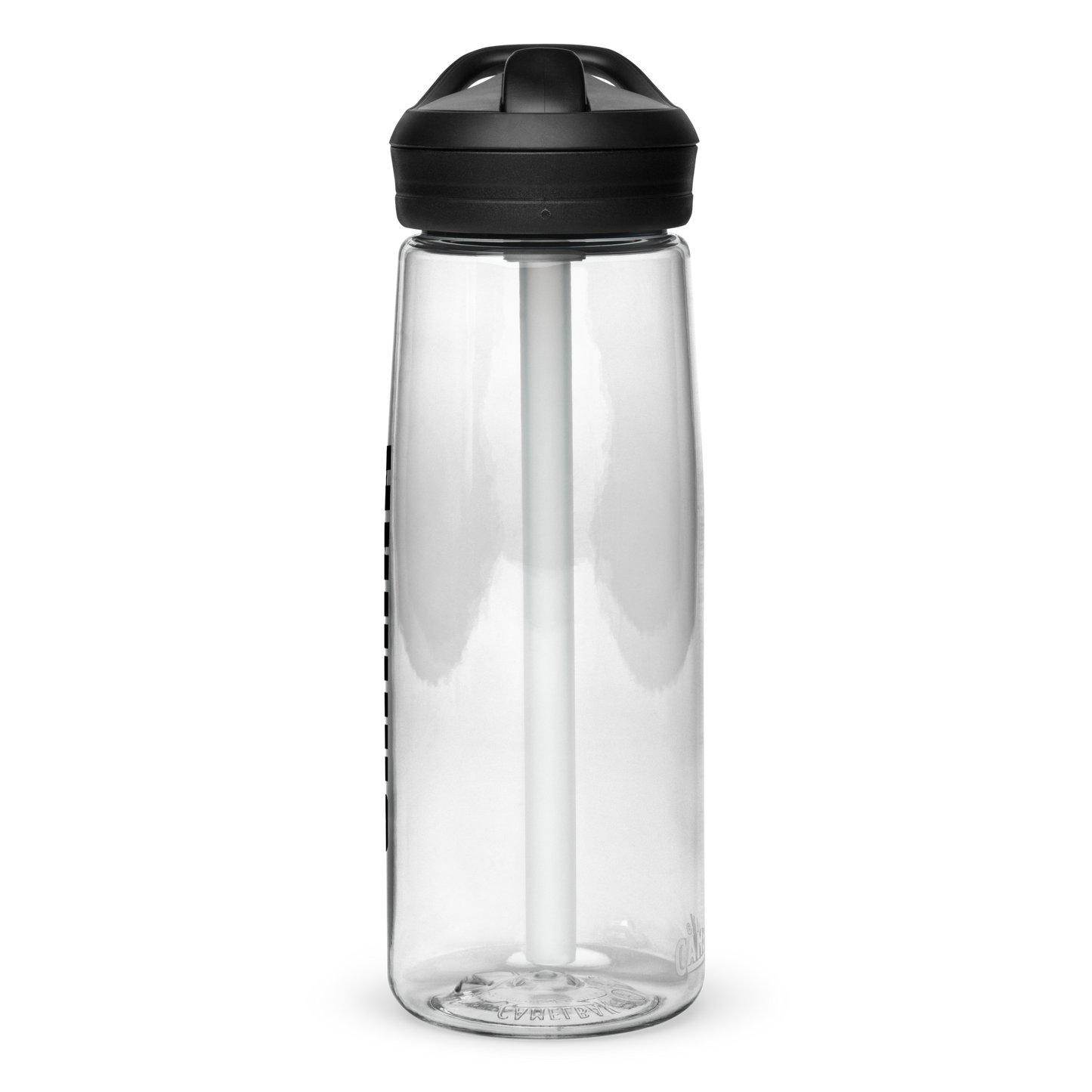 DRINK Water Bottle w/ Lid and Straw - UMMAH (Centered/Large) - Black