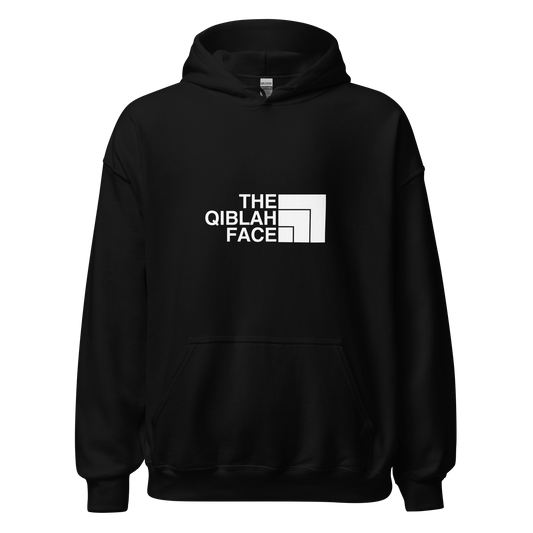 HOODIE Heavy Blend (Adult) - THE QIBLAH FACE - White