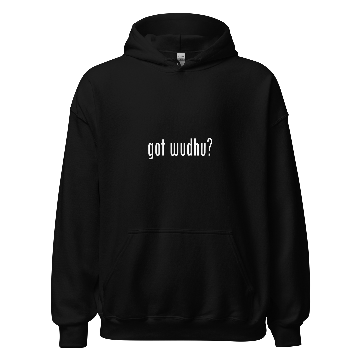 HOODIE Heavy Blend (Adult) - GOT WUDHU - White