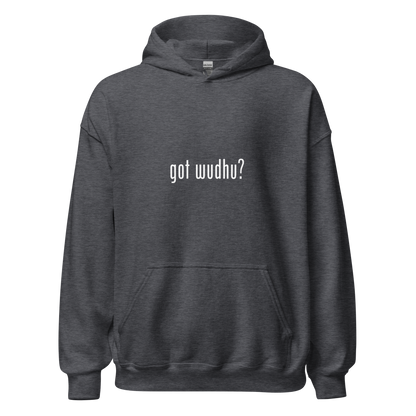 HOODIE Heavy Blend (Adult) - GOT WUDHU - White