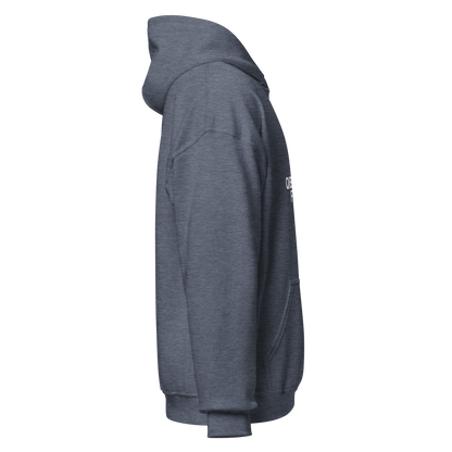 HOODIE Heavy Blend (Adult) - THE QIBLAH FACE - White