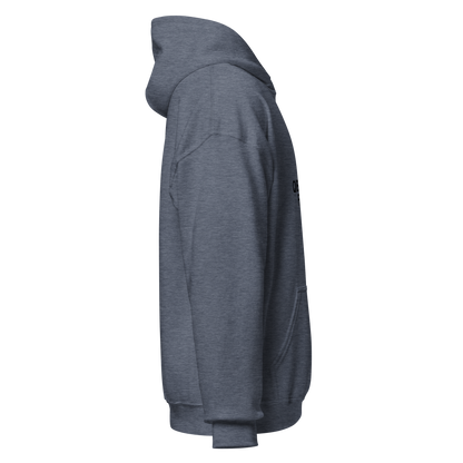 HOODIE Heavy Blend (Adult) - THE QIBLAH FACE - Black