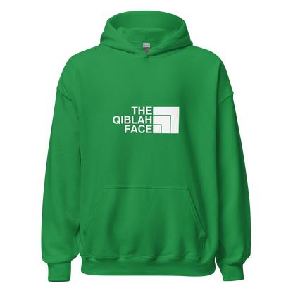 HOODIE Heavy Blend (Adult) - THE QIBLAH FACE - White