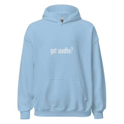 HOODIE Heavy Blend (Adult) - GOT WUDHU - White