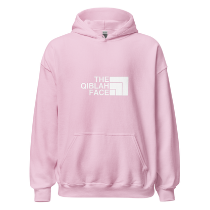 HOODIE Heavy Blend (Adult) - THE QIBLAH FACE - White