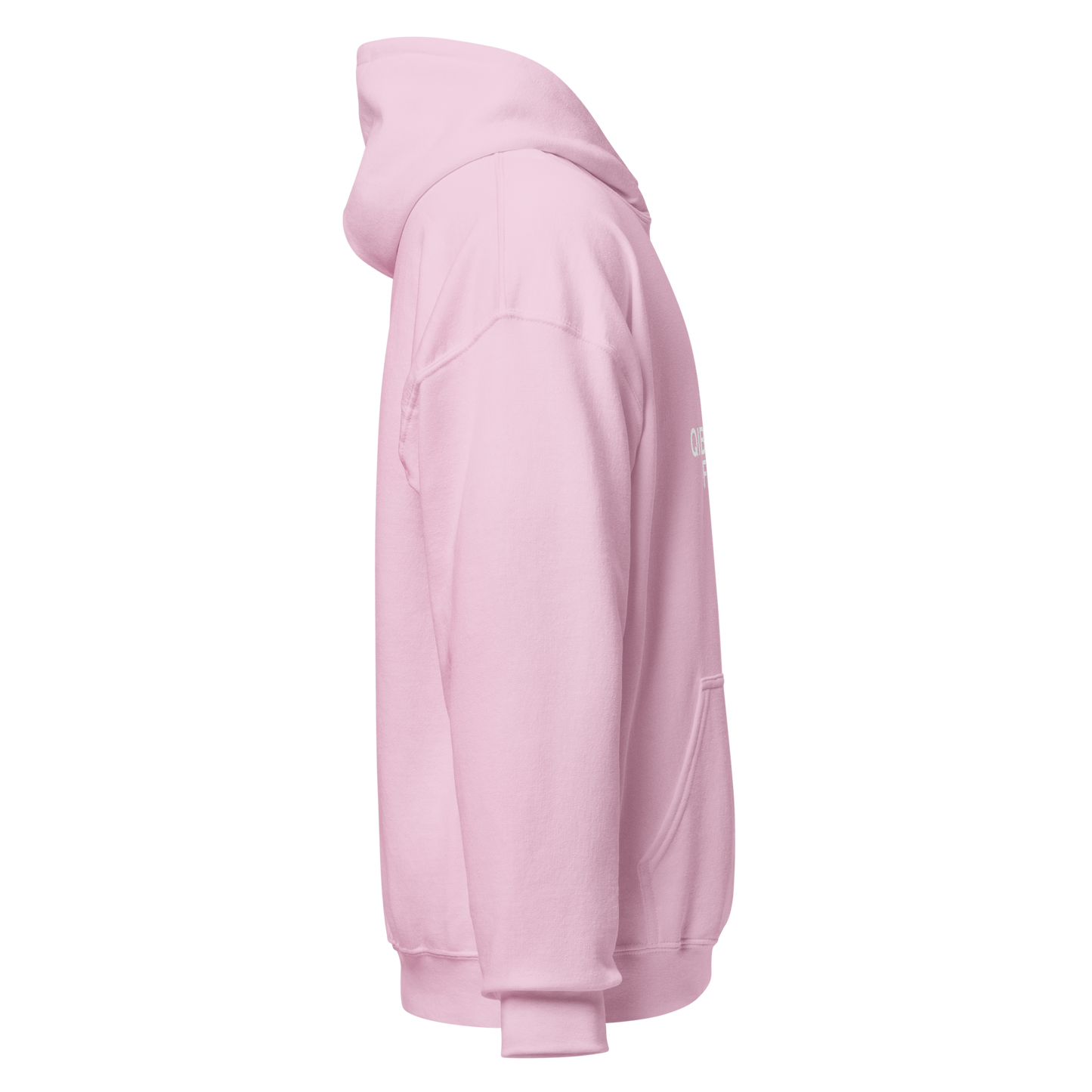 HOODIE Heavy Blend (Adult) - THE QIBLAH FACE - White