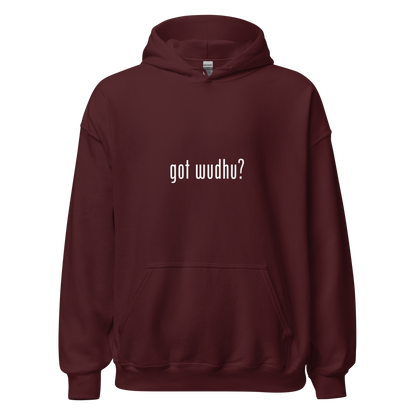 HOODIE Heavy Blend (Adult) - GOT WUDHU - White