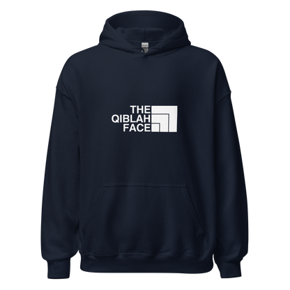 HOODIE Heavy Blend (Adult) - THE QIBLAH FACE - White