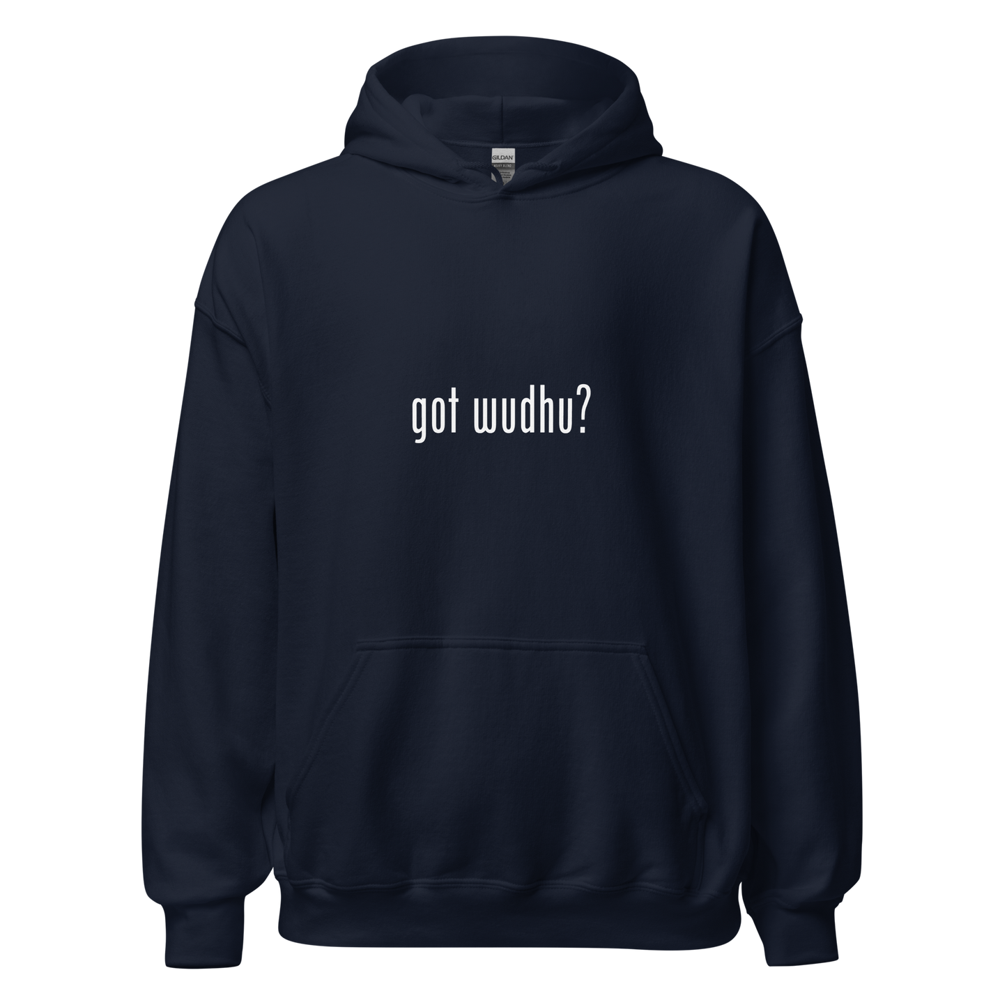 HOODIE Heavy Blend (Adult) - GOT WUDHU - White