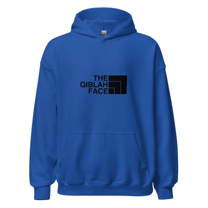 HOODIE Heavy Blend (Adult) - THE QIBLAH FACE - Black