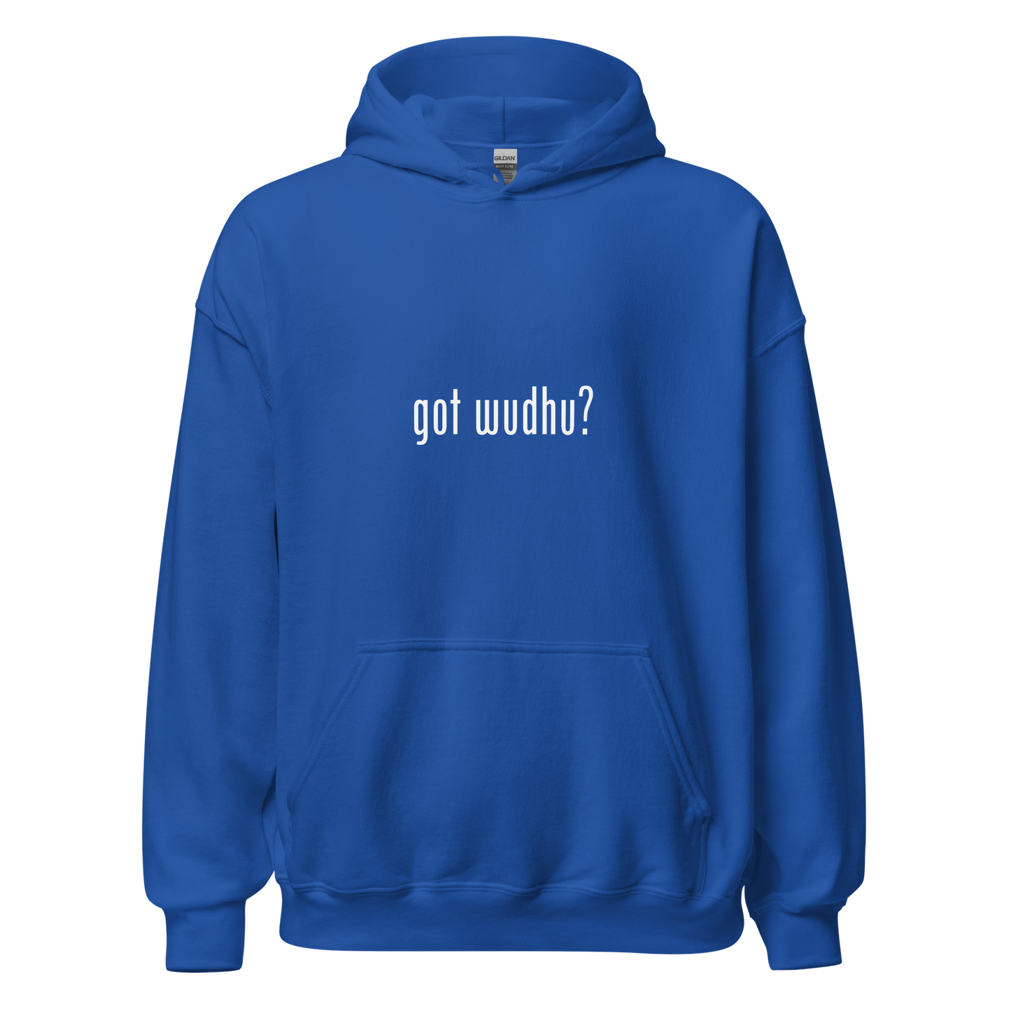 HOODIE Heavy Blend (Adult) - GOT WUDHU - White