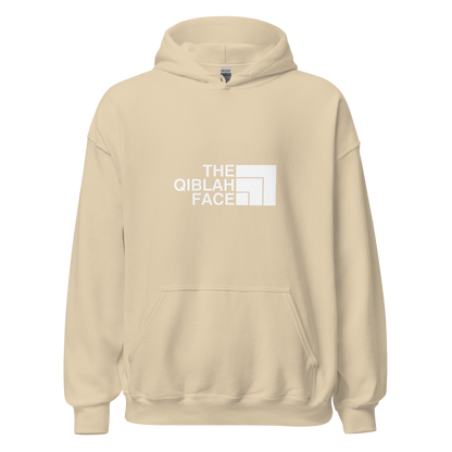 HOODIE Heavy Blend (Adult) - THE QIBLAH FACE - White