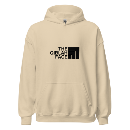 HOODIE Heavy Blend (Adult) - THE QIBLAH FACE - Black