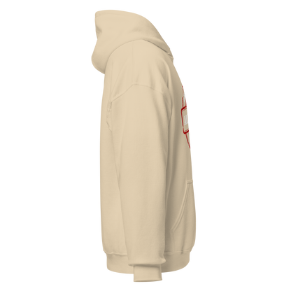 HOODIE Heavy Blend (Adult) - PROPERTY OF THE ALMIGHTY - White