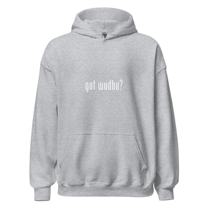 HOODIE Heavy Blend (Adult) - GOT WUDHU - White