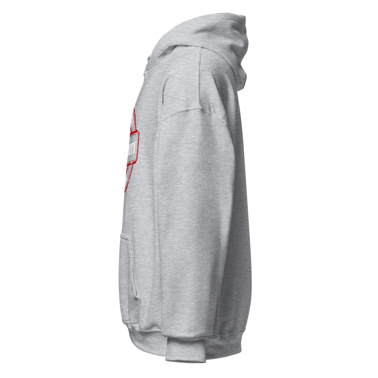 HOODIE Heavy Blend (Adult) - PROPERTY OF THE ALMIGHTY - White