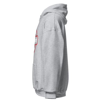 HOODIE Heavy Blend (Adult) - PROPERTY OF THE ALMIGHTY - White