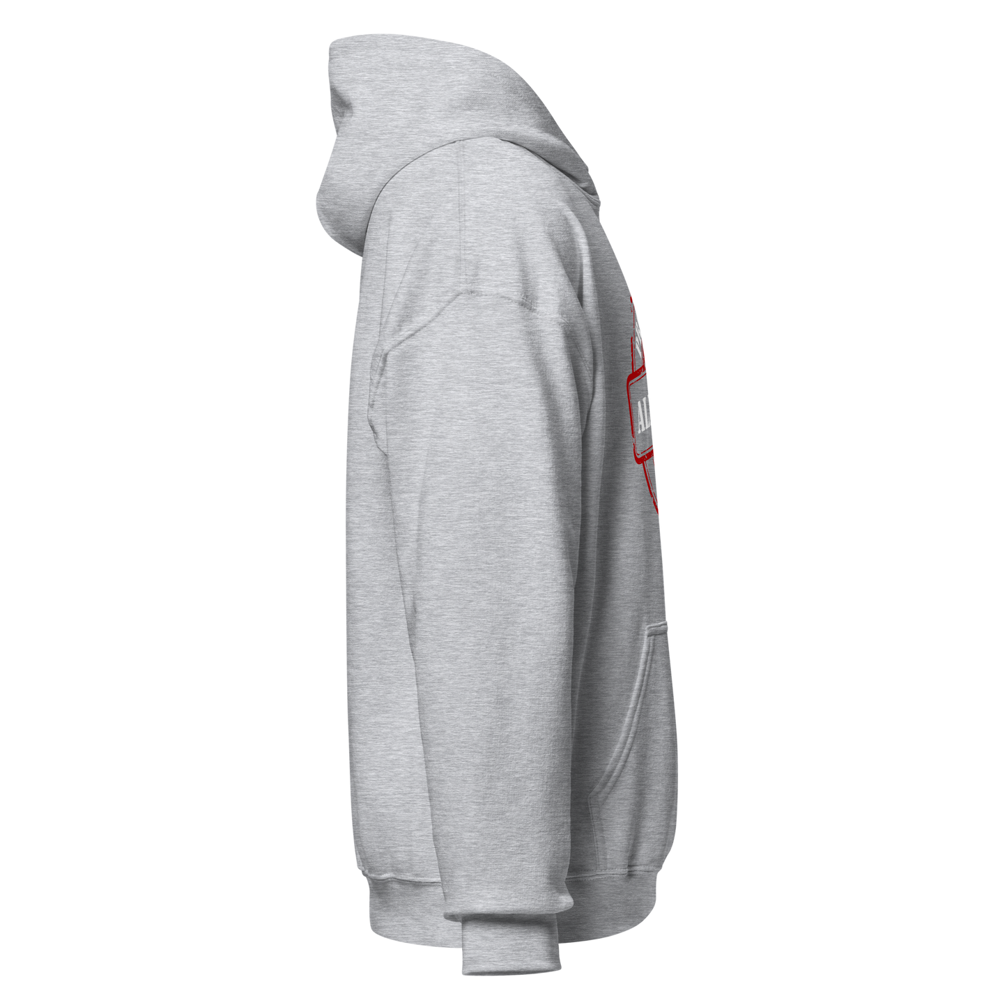 HOODIE Heavy Blend (Adult) - PROPERTY OF THE ALMIGHTY - White